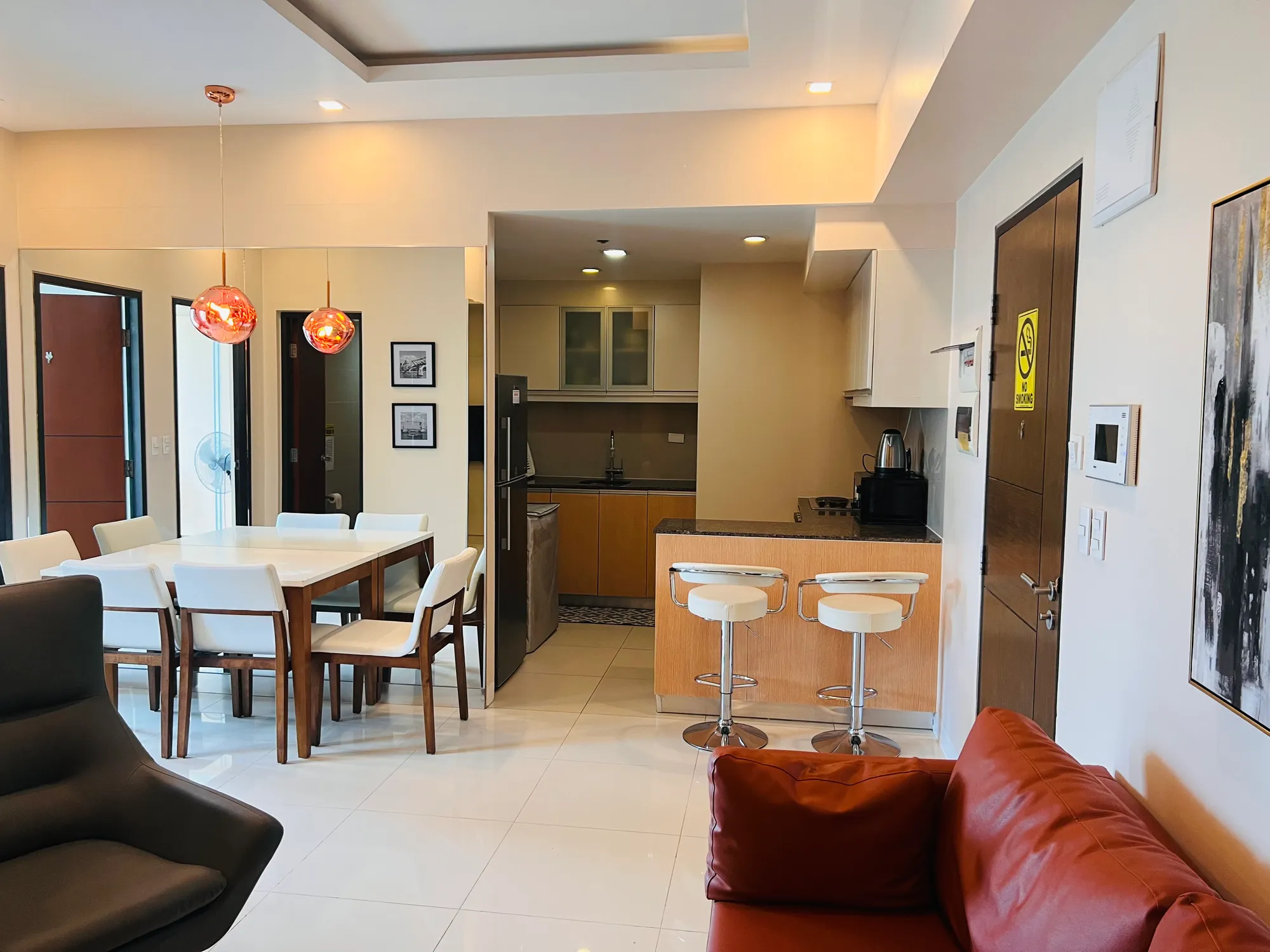 Two-bedroom residence